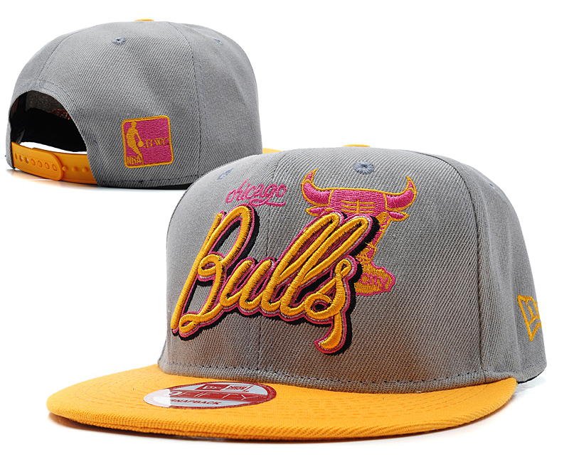 NBA Chicago Bulls NE Snapback Hat #226